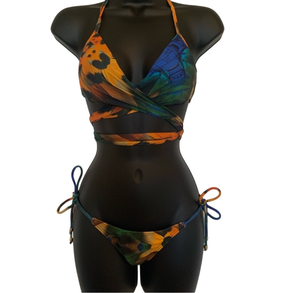 BLUEMAN | Multicolor Tie-Dye Bikini Set